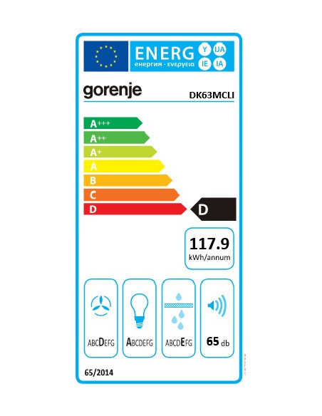 Garų surinkėjas GORENJE DK63MCLI