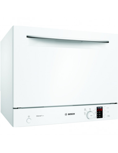 Bosch Dishwasher SKS62E32EU Free standing, Width 55 cm, Number of place settings 6, Number of programs 6, A+, Display, AquaStop 