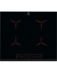 59 cm pločio montuojama indukcinė kaitlentė Electrolux EIP6446, juodos spalvos
