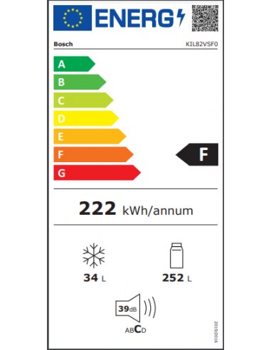Įmontuojamasis šaldytuvas BOSCH...