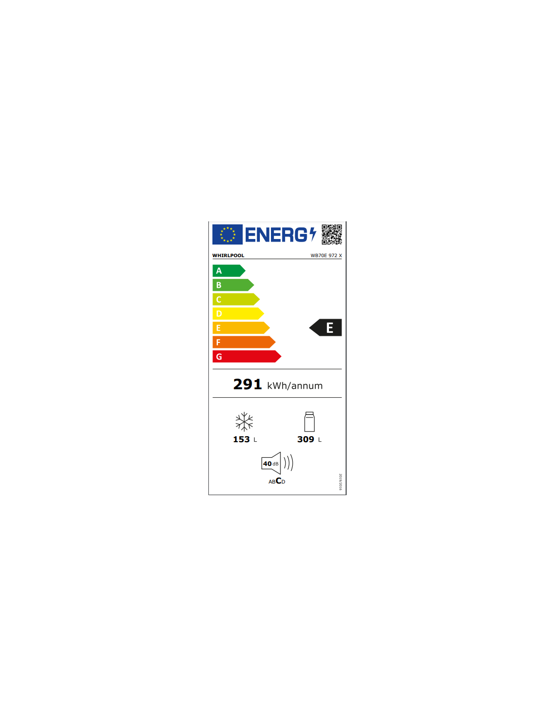 WHIRLPOOL WB70E 972 X