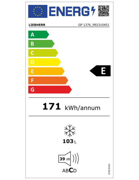 Šaldiklis LIEBHERR GP 1376