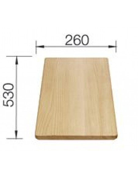 Pjaustymo lentelė BLANCO, medinė, 218313