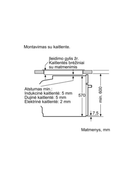 Orkaitė Bosch HRG4785B6S