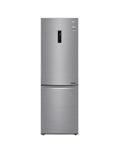 LG Refrigerator GBB71PZDMN Energy efficiency class E, Free standing, Combi, Height 186 cm, No Frost system, Fridge net capacity 