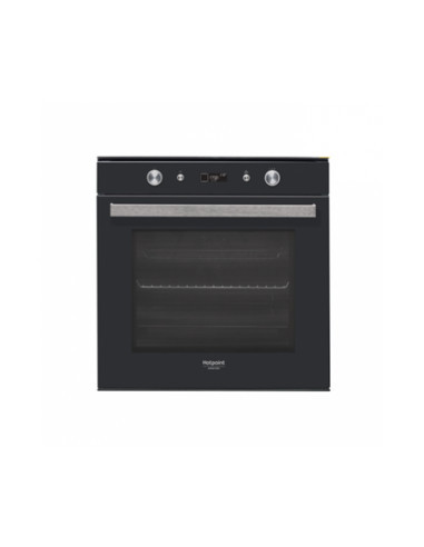 Hotpoint Built in Oven FI7 861 SH BL HA 73 L, Multifunctional, Diamond Clean, Electronic, Height 59.5 cm, Width 59.5 cm, Black