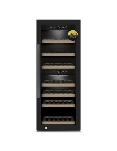 Caso Smart Wine Cooler WineExclusive 38 Energy efficiency class G, Free standing, Bottles capacity 38 bottles, Cooling type Comp