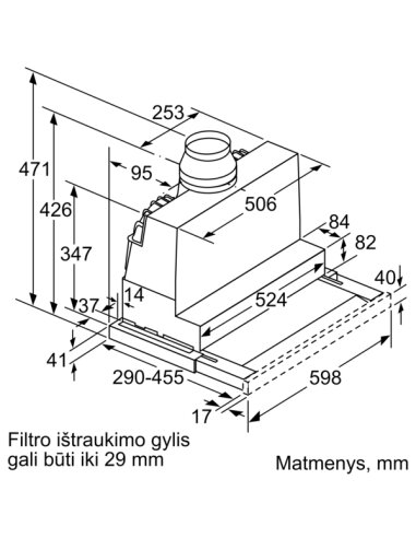 Garų surinktuvas BOSCH DFS067A51