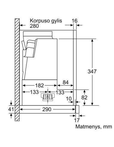 Garų surinktuvas BOSCH DFS067A51