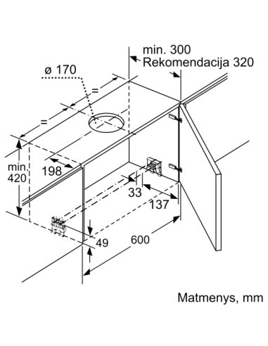 Garų surinktuvas BOSCH DFS067A51
