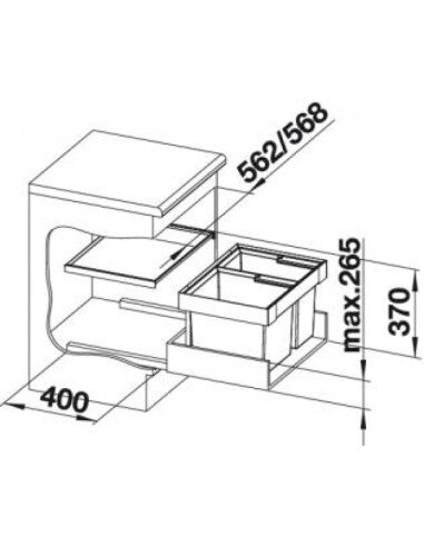 Atliekų rūšiavimo sistema BLANCO...
