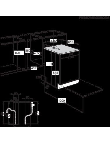Indaplovė AEG FFB73527ZM