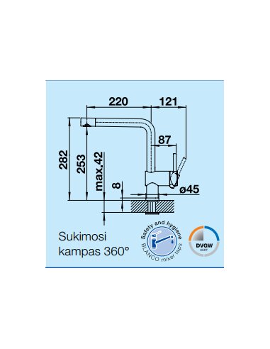 Maišytuvas BLANCO LINUS