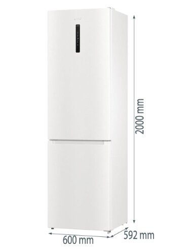 Šaldytuvas GORENJE NRK6202AW4