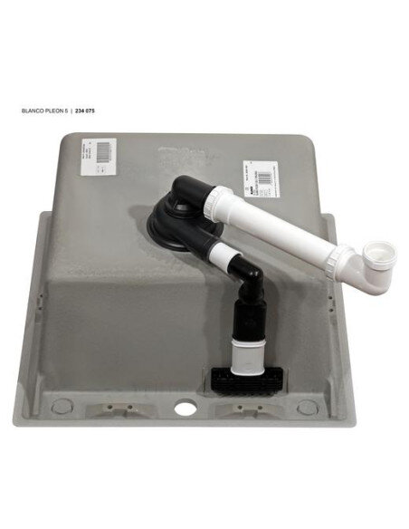 Plautuvė BLANCO PLEON 5 SILG PDUR Anthracite InFino O.AF, 521504