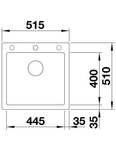 Plautuvė BLANCO PLEON 5 SILG PDUR...