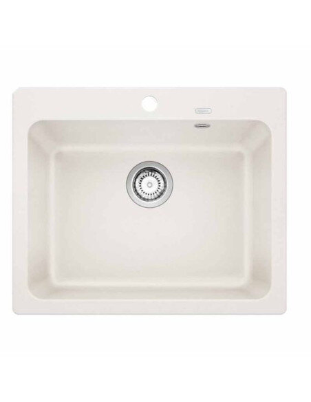 Plautuvė BLANCO NAYA 6 SILG PDUR White O.AF, 519641