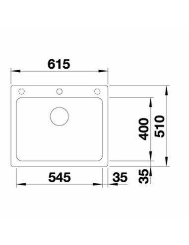 Plautuvė BLANCO NAYA 6 SILG PDUR...