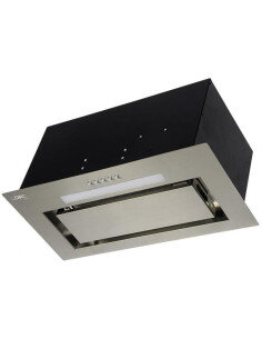 Pilkos/sidabrinės spalvos į spintelę montuojamas gartraukis Lord O3 60 cm