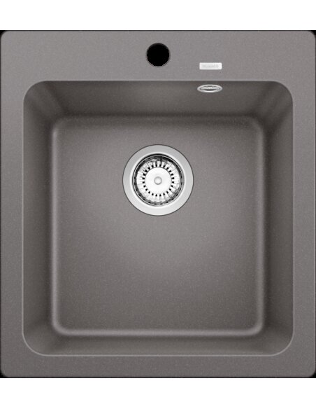 Plautuvė BLANCO NAYA 45 SILG PDUR Alu metallic O.AF, 526573