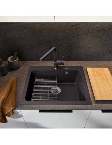 Plautuvė BLANCO NAYA 45 SILG PDUR Alu...