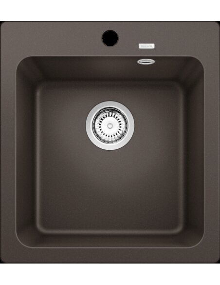 Plautuvė BLANCO NAYA 45 SILG PDUR Coffee O.AF, 	526577