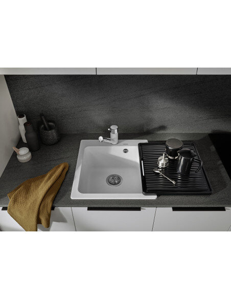 Plautuvė BLANCO NAYA 45 SILG Volcano grey O.AF,