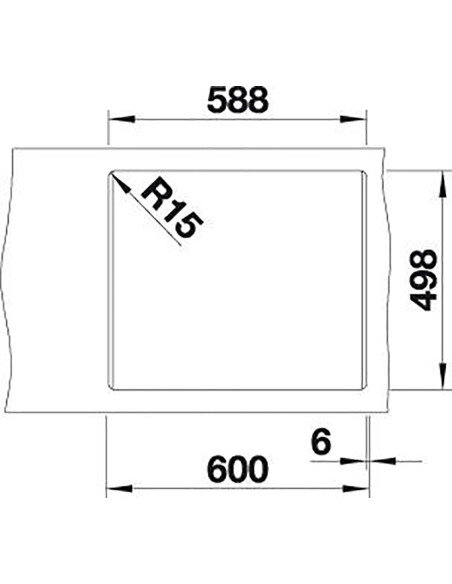 Plautuvė BLANCO ETAGON 6 PDUR Anthracite M.ZUB InFino M.AF, 524529