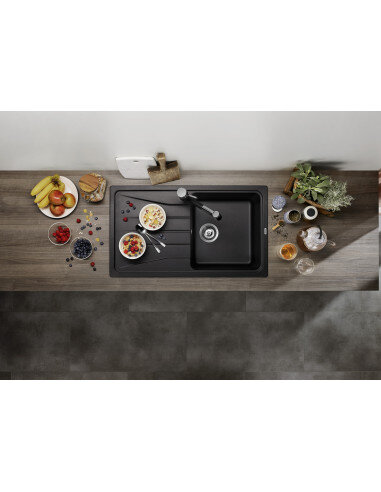 Plautuvė BLANCO SONA 5 S SILG PDUR...