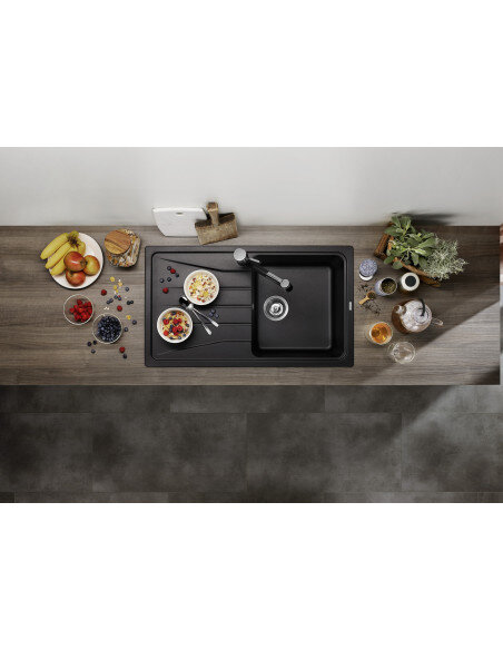 Plautuvė BLANCO SONA 5 S SILG Volcano grey O.AF, 527334