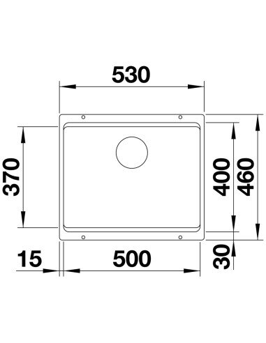 Plautuvė BLANCO ETAGON 500-U Juoda |...