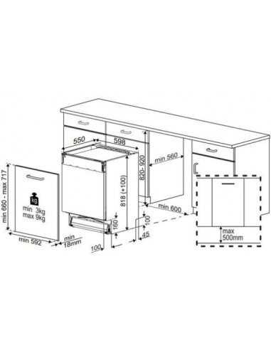 Indaplovė Beko BDIN38521Q