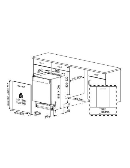Indaplovė Beko BDIN38644D