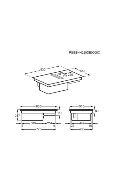 Kaitlentė su gartraukiu AEG CCE84751CB