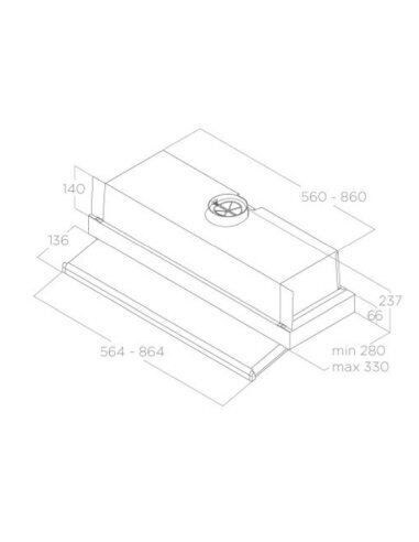 Gartraukis ELICA CIAK 2.0 GR/A/60