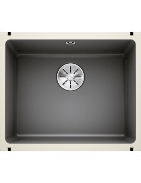 Plautuvė BLANCO SUBLINE 500-U Ceramic PP Basalt InFino O.AF, 523739