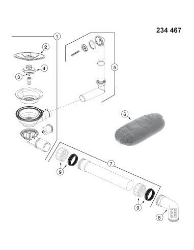 Plautuvė BLANCO SUBLINE 500-U Ceramic...