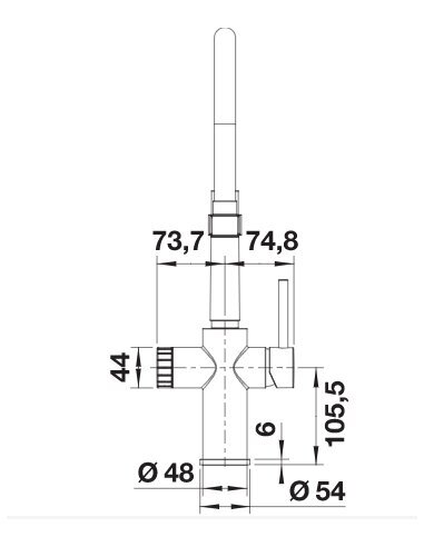 Maišytuvas BLANCO CATRIS-S Flexo...