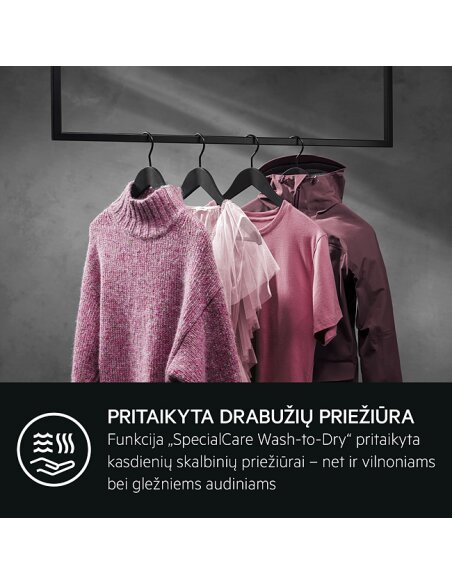 Skalbyklė - džiovyklė  AEG LWR73166OE