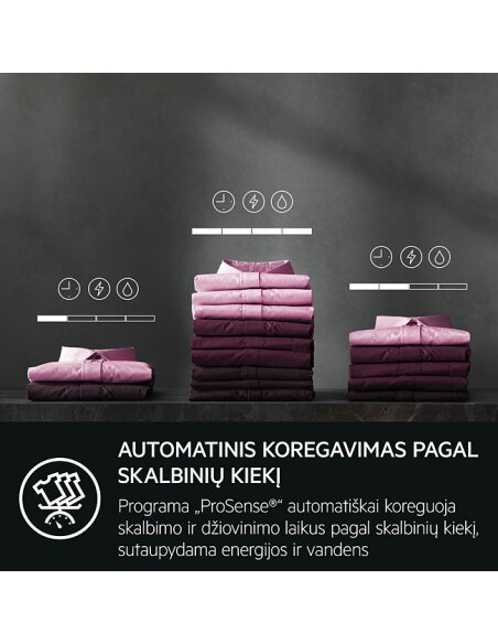 Skalbyklė - džiovyklė  AEG LWR73166OE