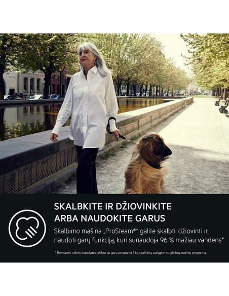 Skalbyklė - džiovyklė  AEG LWR73166OE