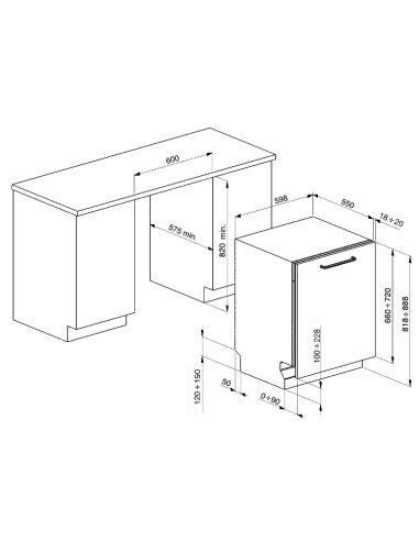 Indaplovė SMEG ST292D