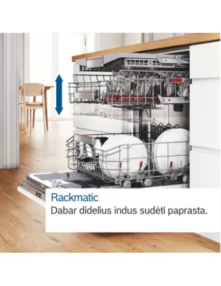 Įmontuojama indaplovė Bosch SPU4HMI53S