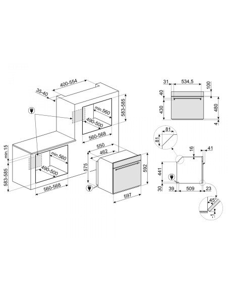 Orkaitė SMEG SFP6301TVN