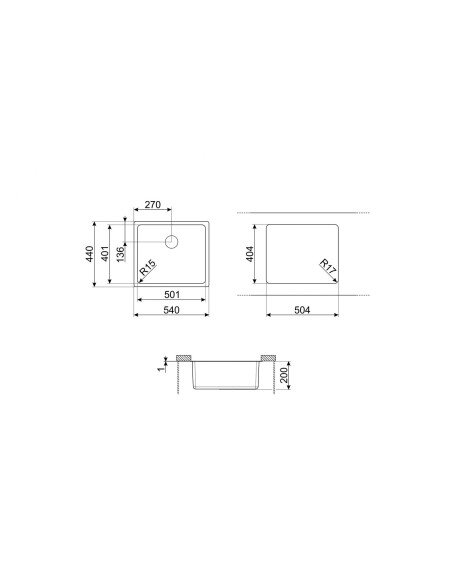 Plautuvė SMEG VSTR50BRX