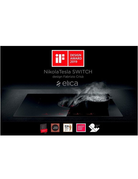 Kaitlentė su gartraukiu ELICA NIKOLATESLA SWITCH BL/A/83