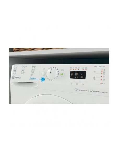 Skalbyklė INDESIT BWSA 61294 W EU N