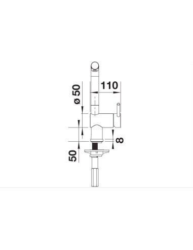 Maišytuvas BLANCO LINUS-S Volcano...