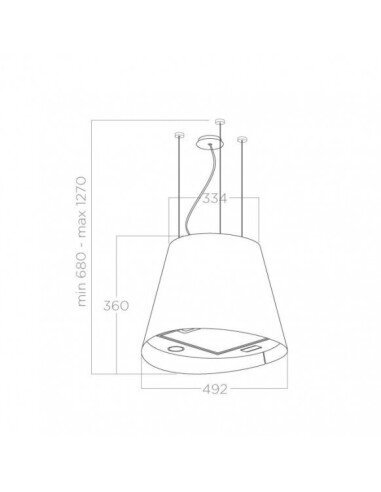 Gartraukis ELICA JUNO S IX/F/50