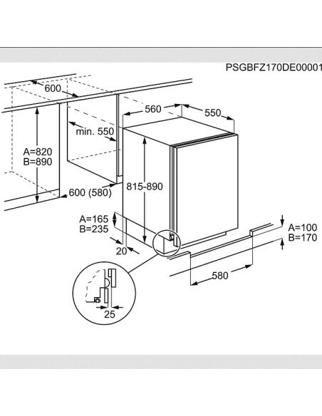 Šaldiklis ELECTROLUX LYB2AE82S